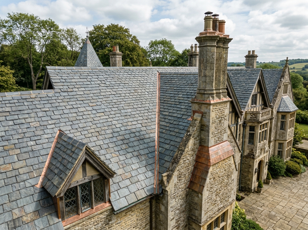 Slate Shingle Installation